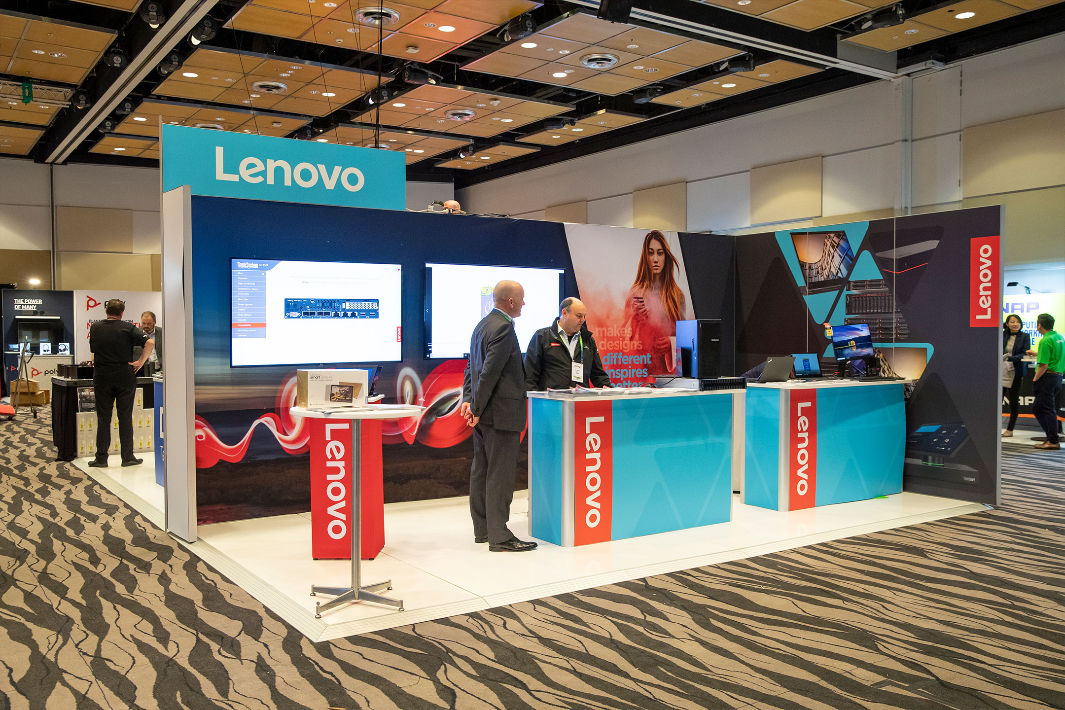 Lenovo Exhibition Stand